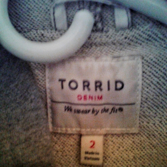 W9men's Torrid P.us size Mean Jacket ETC Sz. 2 $45 - Picture 2 of 3